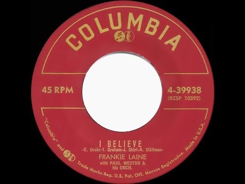 1953 HITS ARCHIVE: I Believe - Frankie Laine (#1 UK hit)