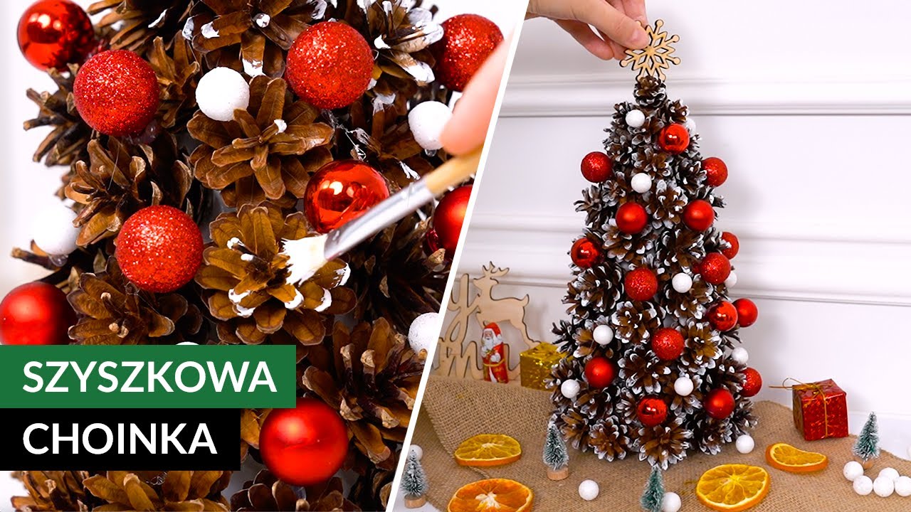 Choinka z szyszek, która stanie się oryginalną ozdobą na święta!  |  DIY