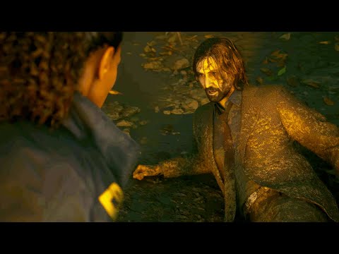 Alan Wake 2 - Saga meets Alan Wake for the First Time (4K)