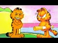 FNF Abuse but Gilbert Garfield and Garfield Sings it - Mini Animation