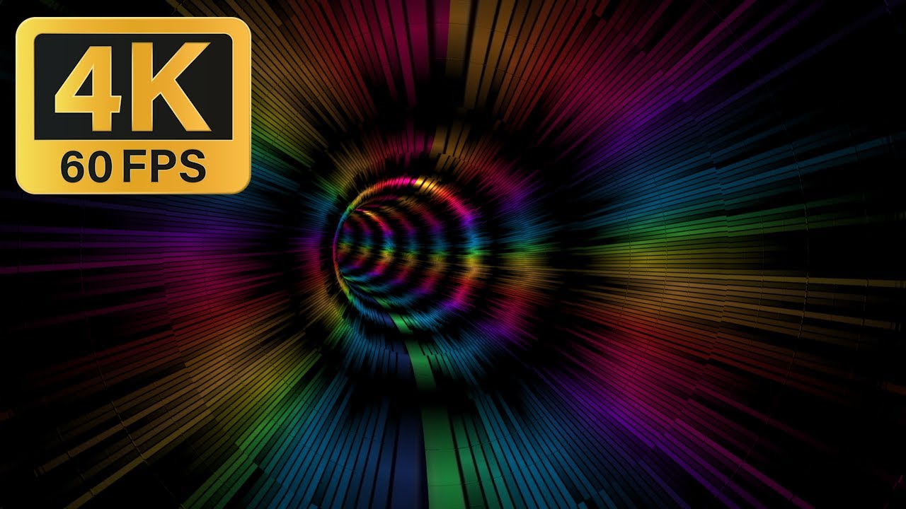 Cyberpunk Gradient With Floating Particles Screensaver | No Sound