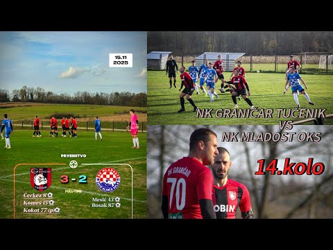 NK GRANIČAR TUČENIK 3 – 2 NK MLADOST (OKS) | 14.kolo | 2025/26 