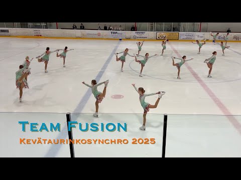 Team Fusion - KevätaurinkoSynchro 2025 - Synchronized skating