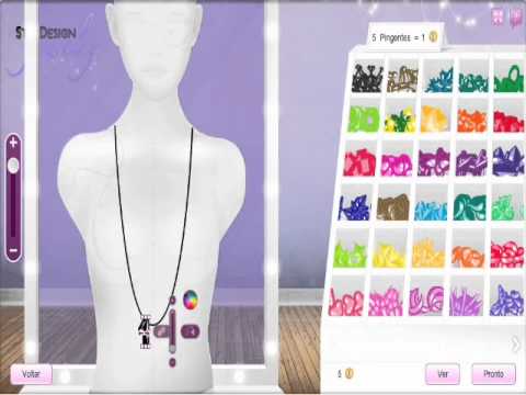 Como fazer colar da 1D no stardoll