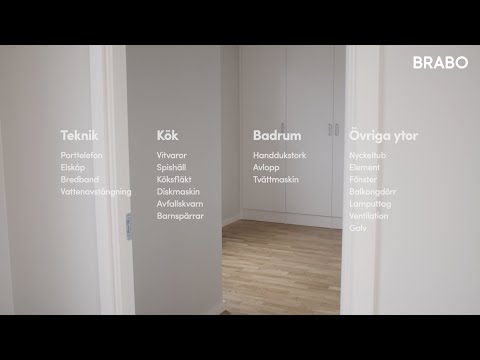 Välkommen till din nya lägenhet!