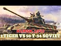 1 German Tiger vs 50 T-34 Soviet - Tank Battle at Kursk, 1943