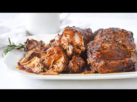 Crock Pot Pork Roast with Honey and Parmesan