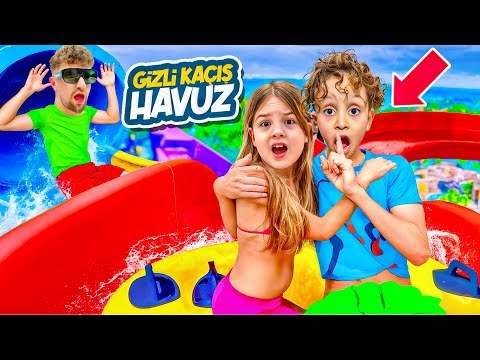 KUZEY ELİF EVİ TERKETTİ !! EYVAH HAVUZA GİZLİ KAÇIŞ !! ANNEME KIŞKIRTMA !!