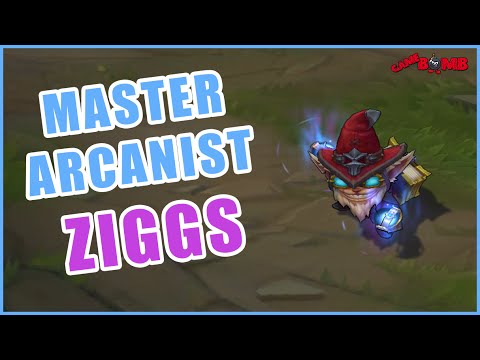 Master Arcanist Ziggs Skin Spotlight - League of Legends [PBE Spotlight]