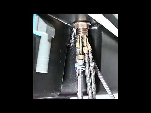 3 Yollu Mutfak Bataryası Muslukları İçme Suyu Filtresi Musluğu