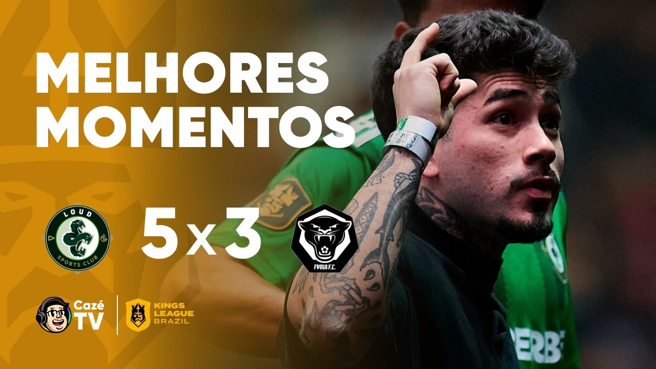 MELHORES MOMENTOS: LOUD 5 X 3 FURIA | KINGS LEAGUE BRAZIL 2026 | 6ª RODADA