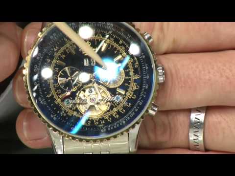 St. Leonhard Exklusive Herrenarmbanduhr mit Automatik-Uhrwerk