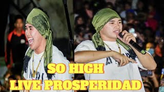 SO HIGH- Sojah- ELias JTV Band Cover LIVE at PROSPERIDAD Agusan Del Sur / June 18, 2025