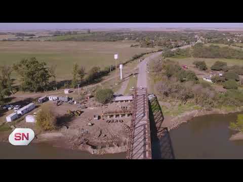 BALLESTEROS SUD AVANZA CON LA CONSTRUCCIÓN DEL NUEVO PUENTE SOBRE EL RÍO TERCERO
