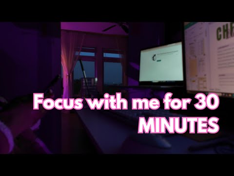 Morning Deep Work for Techies | Focus with Me for 30 Minutes (Sunrise & R&B Vibes) 🌅✨