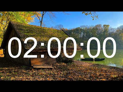 2 hour (120 minute) countdown timer with MUSIC - Full HD 1080p, Music version