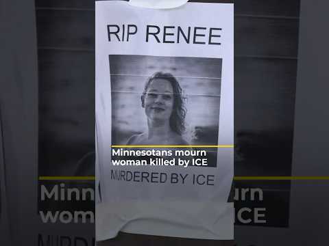 Minnesotans mourn woman killed by ICE | #ajshorts