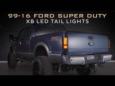 The Must-Have Upgrade For Your 99-16 Ford Super Duty |  XB LED Tail Light Installation & Overview