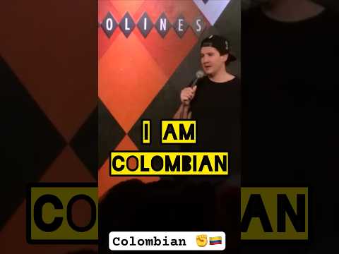 I am #colombiano #standupcomedy #standupcomedyshorts #standup #standupcomic