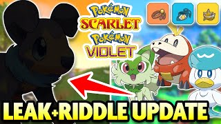 LEAK UPDATE! Starter Evo Types, New Dog Pokemon and More Rumors for Pokemon Scarlet and Violet!