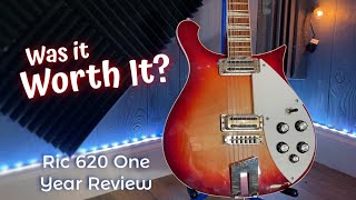 Video thumbnail for Rickenbacker 620: One Year Review! by Jack Fossett