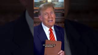 Trump Is Selling God Bless The Usa Bibles For Us$59.99 As He Faces Mounting Legal Bills