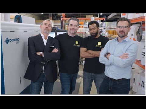 VIDEO: Mammoth Labels & Packaging - Domino N610i digital UV inkjet label press
