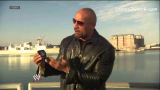 WWE The Rock History lesson #1 (Boston Tea Party)