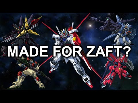 The Seed Gundams' Weapons Don't Make Sense (For Naturals)