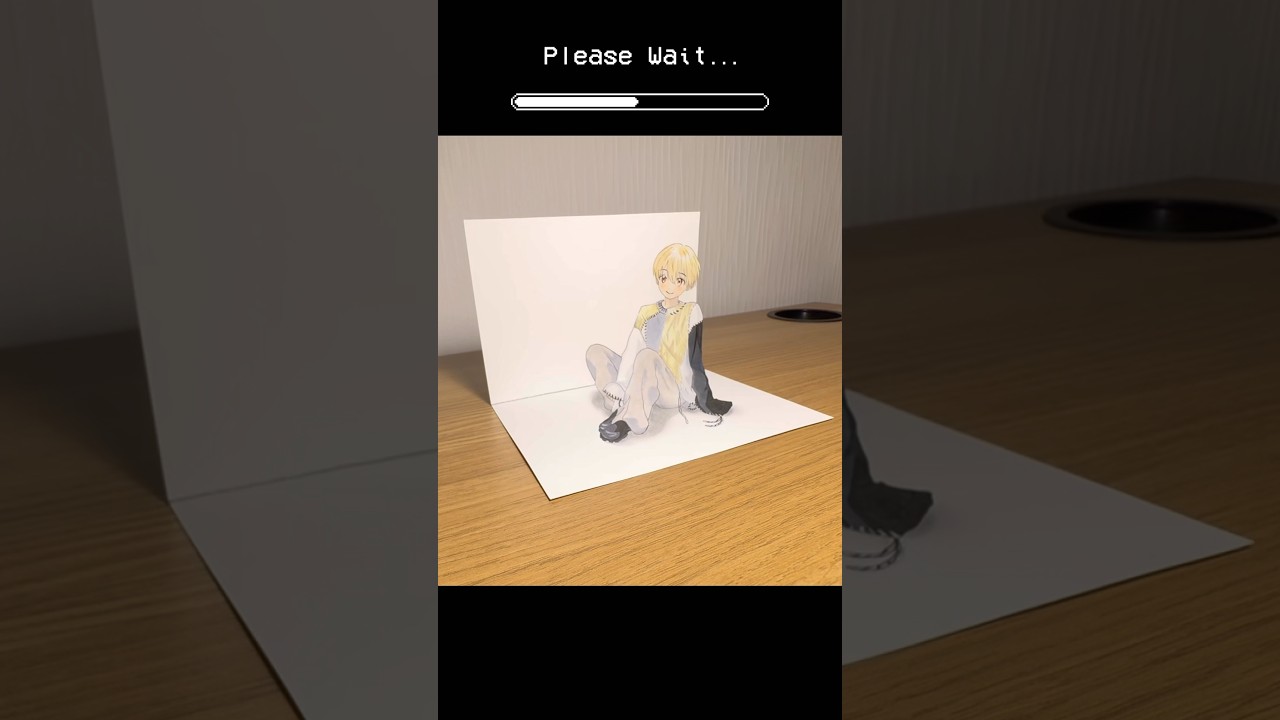 すとぷり　るぅとくん　トリックアートにしたら胸キュン過ぎた　るうと　ストプリ　ルゥト　おはスタ　ファーストステップ　可愛いカッコいいイラスト　#すとぷり #るぅとくん