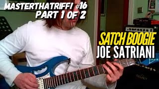 Satch Boogie by Joe Satriani (Part 1 of 2) - Riff Guitar Lesson w/TAB - MasterThatRiff! 17