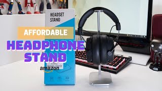 Affordable Aluminum Alloy Headphone Stand from Amazon