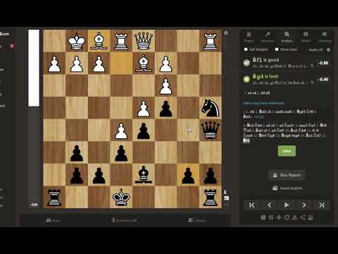 French Defense Winawer variation (part 1)