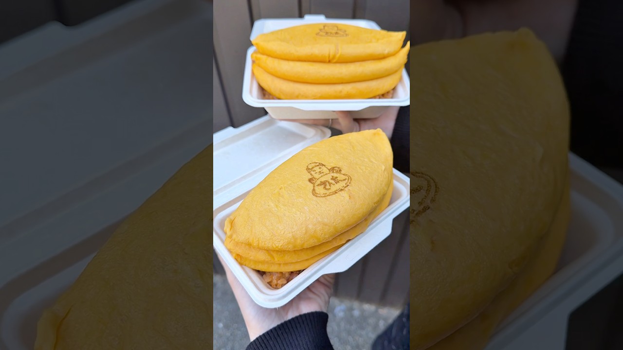 SNSで大バズりのオムライスの2号店オープン🍽️