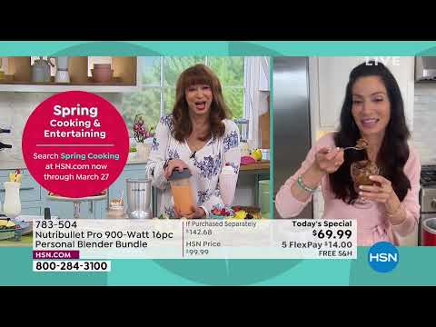HSN | Shannon's In The Kitchen! with Nutribullet 03.25.2022 - 07 PM