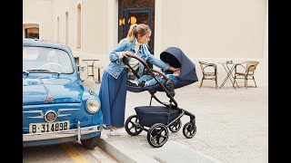 EASYWALKER Kočík kombinovaný Jimmey 2v1 Pepper Black LITE RWS