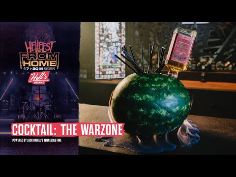 Hell's Drinks - The Warzone (Fire Watermelon Cocktail) - Hellfest From Home 2021