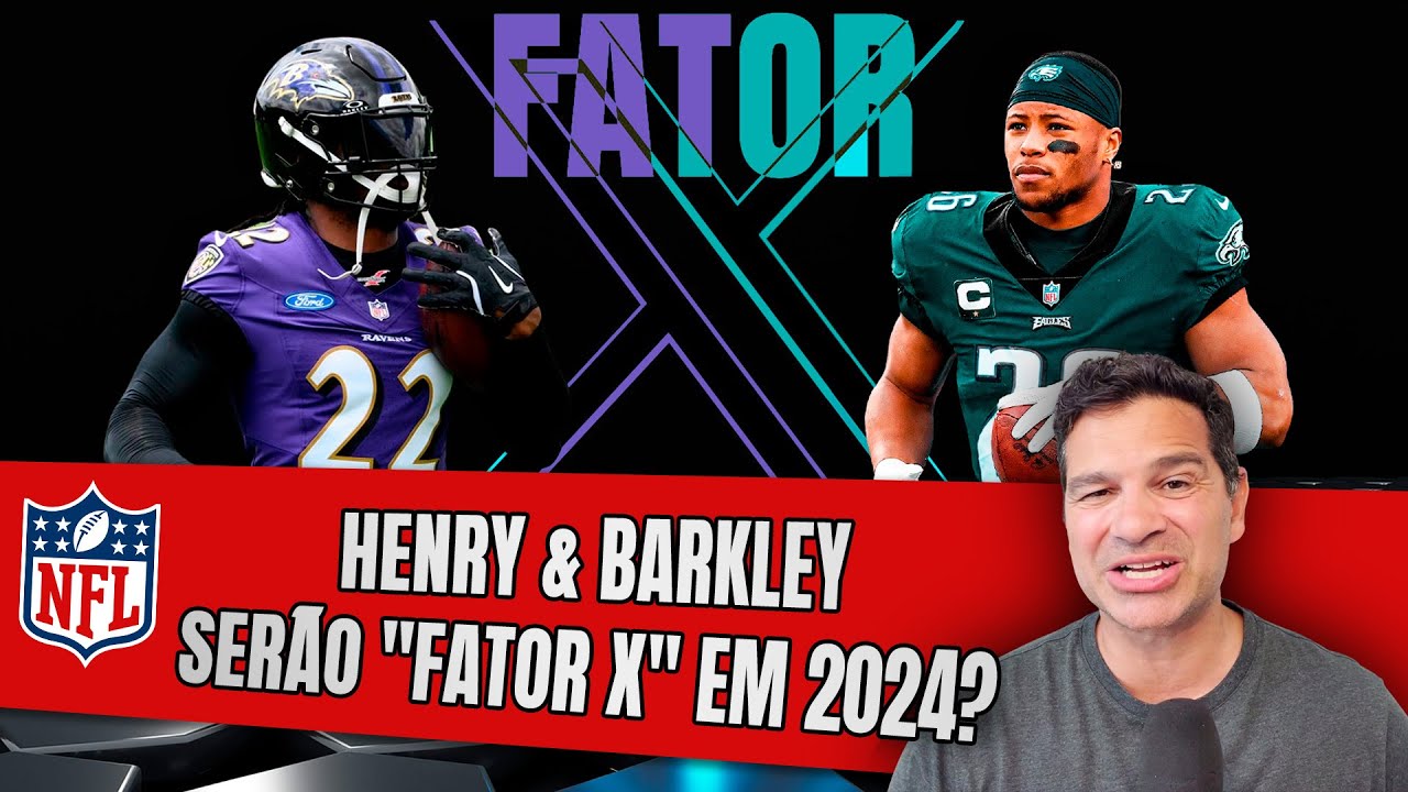 Saquon Barkley e Derrick Henry podem fazer a diferença em 2024!