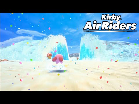Kirby Air Riders - Ocean Course Full Race Gameplay (Switch 2)