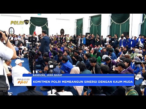 KAPOLDA JABAR BERDIALOG TERBUKA DENGAN MAHASISWA DI GEDUNG SATE