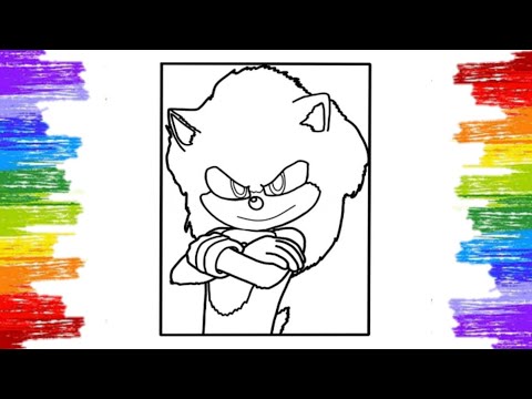 Sonic the movie coloring pages| unknown Jim yosef and Anna Yvette - Linked [ NCS Release]
