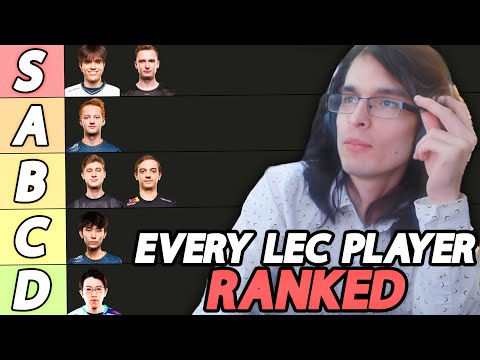 EVERY LEC PLAYER RANKED FROM WORST TO BEST - LEC SUMMER 2023 Player Tierlist | VeteranEU