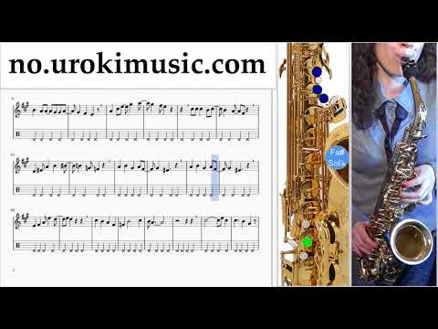 Saksofon Kurs (Tenor) Mariah Carey - All I Want For Christmas Is You Trening Studie Del 2 um-i935