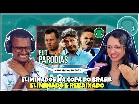 ♫ ELIMINADOS NA COPA DO BRASIL | Paródia Raspão - Henrique & Diego ft. Simone & Simaria - REACT