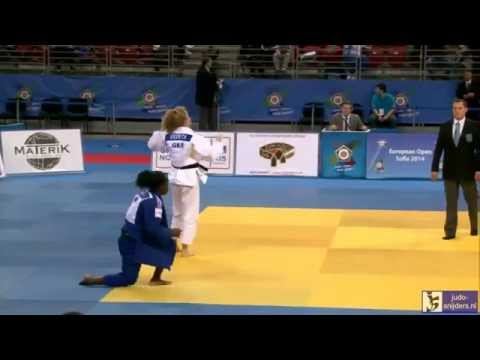 Judo 2014 European Open Sofia: Diedrich (GER) - Emane (FRA) [-70kg] final