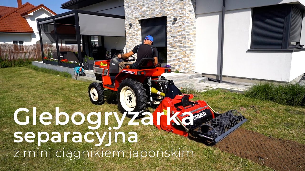 Glebogryzarka separacyjna SB 85 4FARMER + Yanmar F155  :: Traktor.com.pl