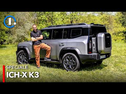 It looks like a Defender but HALF THE COST 💶 ICH-X K3 (from 40,000 EURO)