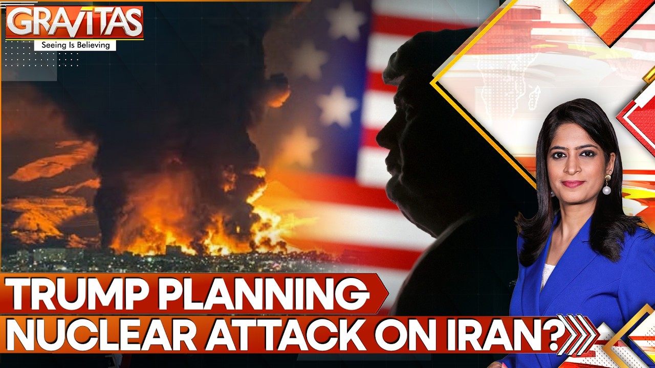 Defeated Trump Threatens Nuclear Devastation of Iran, Says Former Senator | GRAVITAS