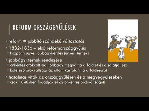 A reform országgyűlések