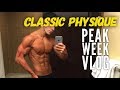 Peak Week Vlog 1 day Out - 2018 Idaho Cup Classic Physique - Joseph Williams - JAWs Fitness